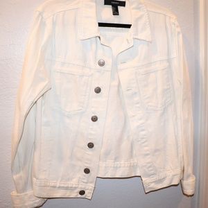 White Jean Jacket